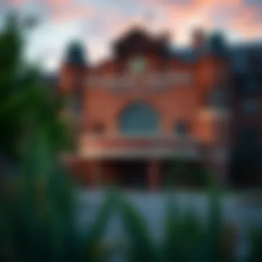 Exterior view of Turning Stone Resort Casino showcasing its architecture