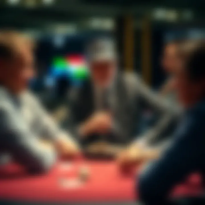 Expert Strategies for Keno Players Expert discussing keno strategies at a round table