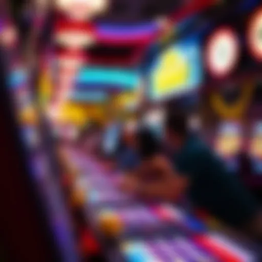 Keno game in action showcasing vibrant atmosphere