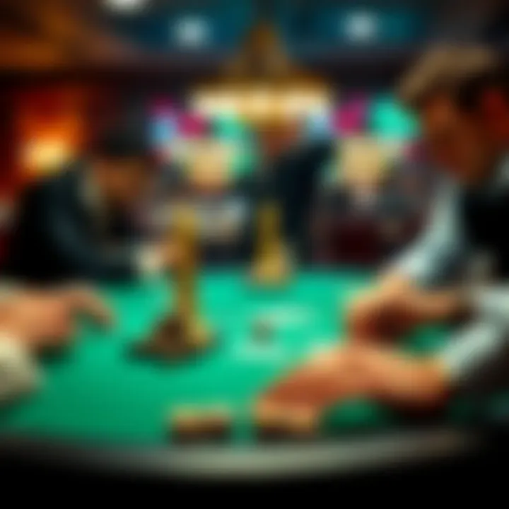 Evolution of poker strategies over time