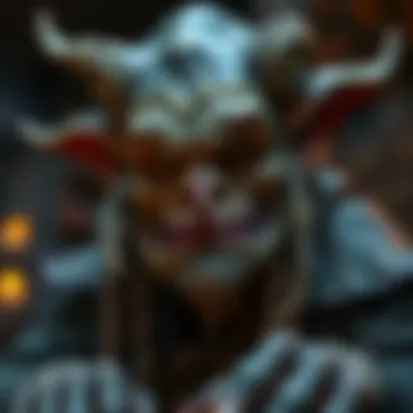 The Enchanting Goblin Character A mystical goblin character from the game