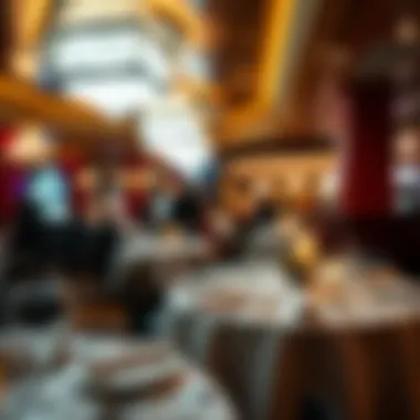 Fine dining restaurant inside Golden Nugget