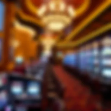 Exciting gaming floor at Golden Nugget