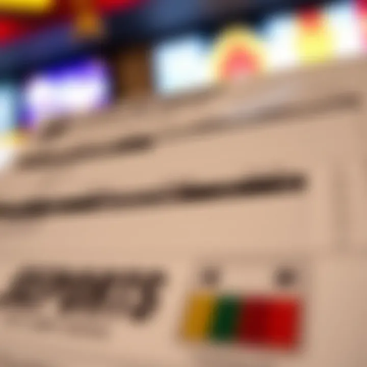 Sports Betting Slip at Gun Lake Casino Close-up of a sports betting slip demonstrating various wagering options