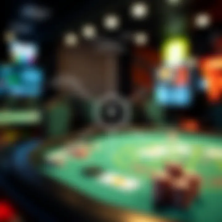 Diagram showing security features in online gaming