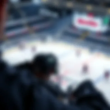 Promotional offers displayed on a betting site for ice hockey enthusiasts