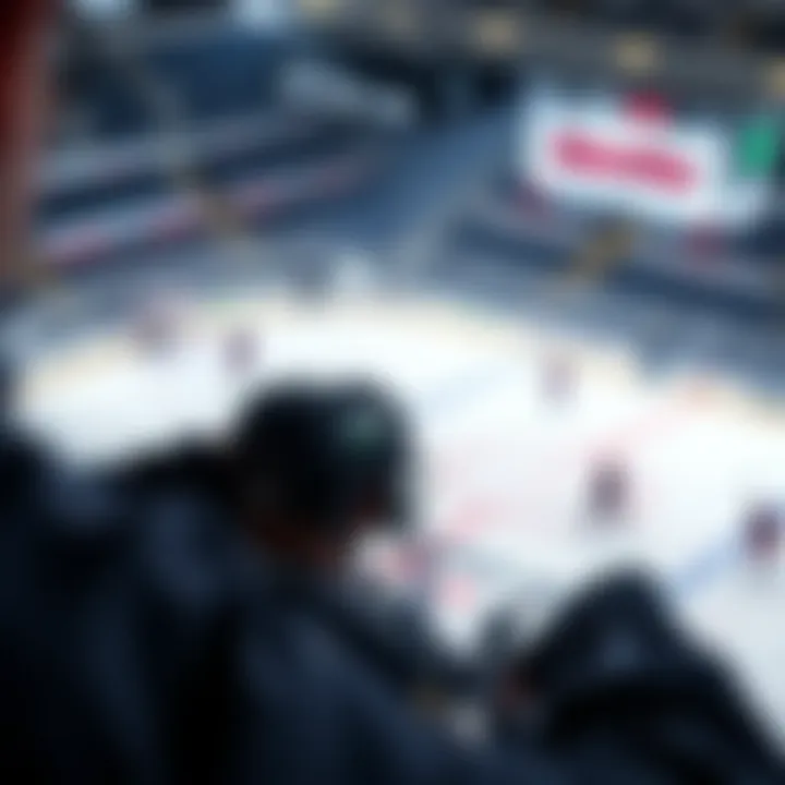 Promotional offers displayed on a betting site for ice hockey enthusiasts