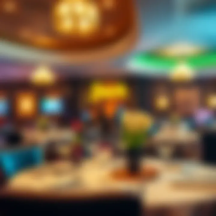 Gourmet Dining at Jack Casino Luxurious dining area within Jack Casino offering gourmet cuisine