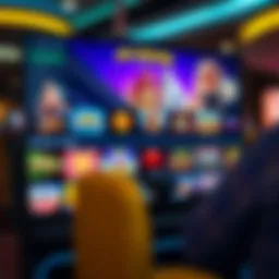 Vibrant view of Joe Fortune homepage showcasing games