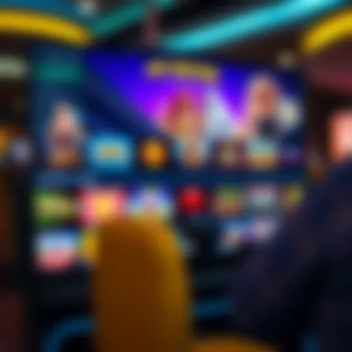 Joe Fortune Online Gaming Interface Vibrant view of Joe Fortune homepage showcasing games