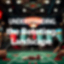 A visual representation of sports betting dynamics