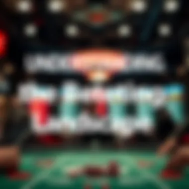 A visual representation of sports betting dynamics