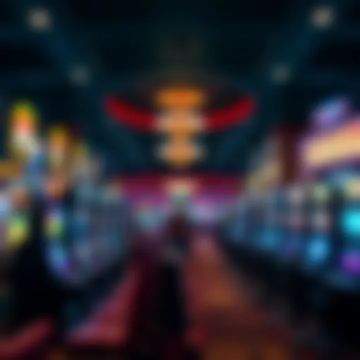 Gaming Options at Legends Casino Interior gaming floor filled with various gaming options