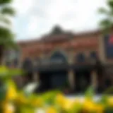 Legends Casino Architectural Design Exterior view of Legends Casino showcasing its architectural design