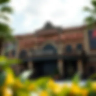 Legends Casino Architectural Design Exterior view of Legends Casino showcasing its architectural design