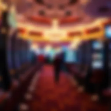 Navigating the Casino Floor Interior view of a bustling Las Vegas casino