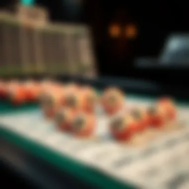 A strategic arrangement of numbers for lottery selection