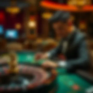 Strategic Insights from a Seasoned Player A strategic player analyzing a roulette game