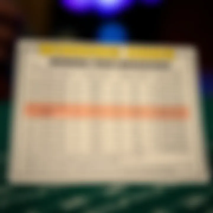 Winning Odds Breakdown Graph showing the odds of winning different scratch-off ticket categories