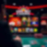 A captivating overview of an online casino interface showcasing vibrant game options.