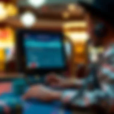 Customer service interface of Parx Casino app