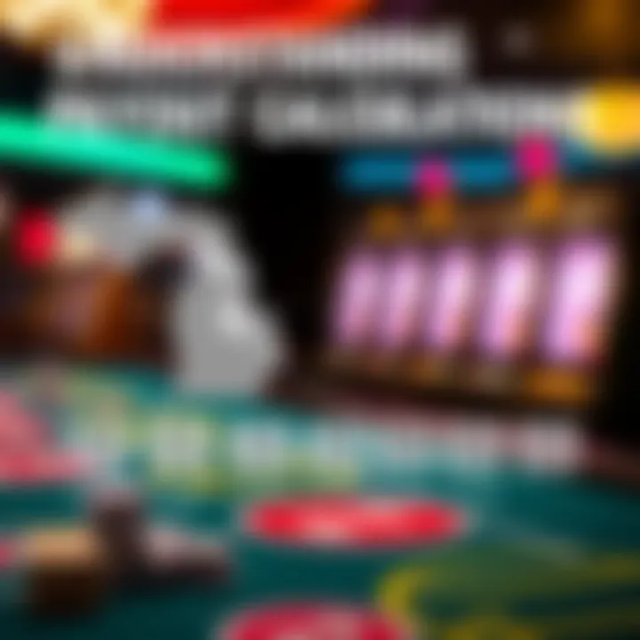 Diagram illustrating payout calculations