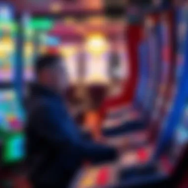 Engaging with Instant Win Games A visual of a player engaging with an instant win game