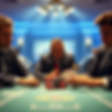 Psychological tactics in poker gameplay