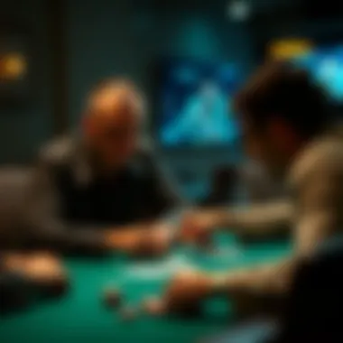 Psychological tactics in poker