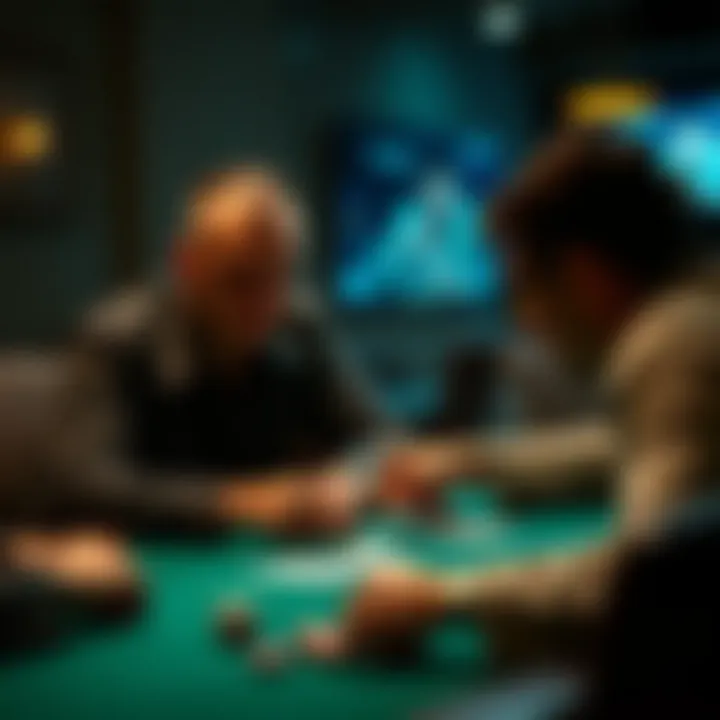 Psychological tactics in poker