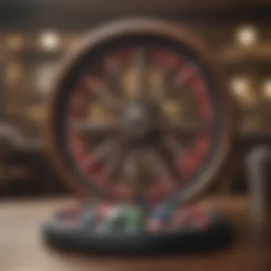 Conceptual image depicting the psychology of spinning for rewards