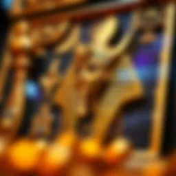 Symbolic representation of ancient Egyptian motifs in the Queen of Egypt slot machine