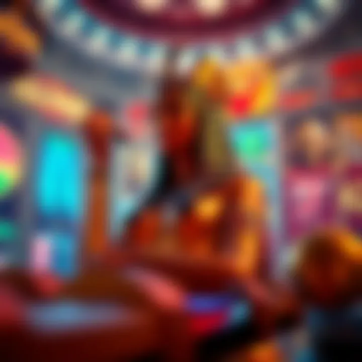 Gameplay Strategy in Queen of Egypt Visual representation of gameplay strategy within the Queen of Egypt slot machine