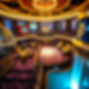 Aerial view of Resort World Casino showcasing its luxurious design