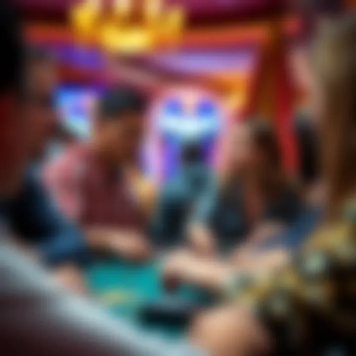 Community Engagement at Resort World Casino Queens Community engagement activity showcasing interaction with local patrons