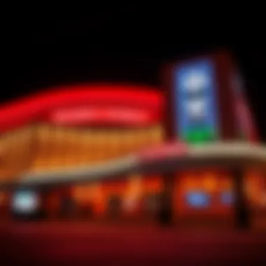 Striking Architecture of Resorts World Casino An exterior shot of Resorts World Casino highlighting its modern architecture and signage