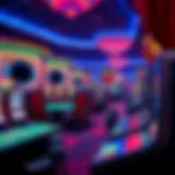 The Thriving Casino Floor at Resorts World A vibrant view of the casino floor showcasing various gaming tables and slot machines