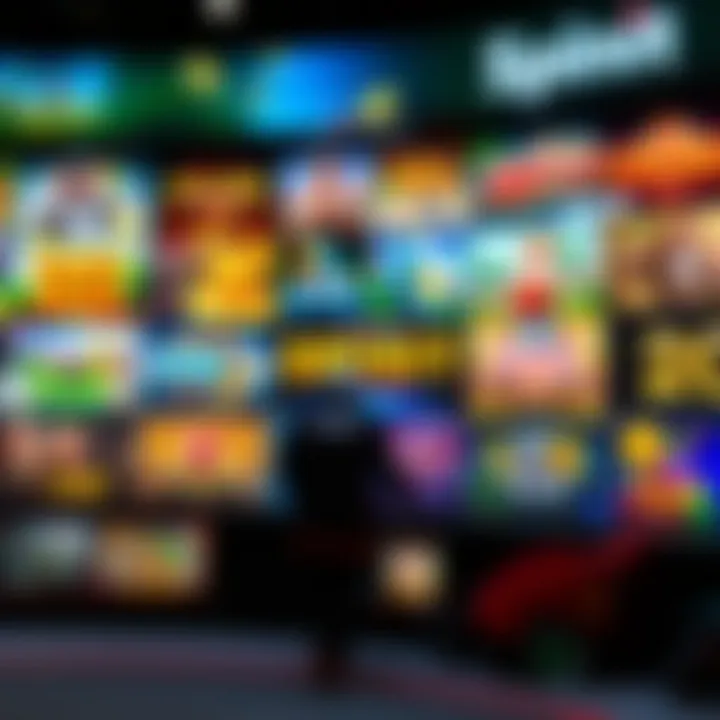 Diverse Game Selection at Spinit Casino A collage of popular games available at Spinit Casino, highlighting the variety.