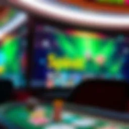 An elegant view of the Spinit Casino interface showcasing vibrant graphics.