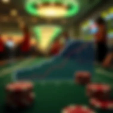 Revenue Trends in the Sports Betting Sector Graph illustrating growth trends in sports betting revenue