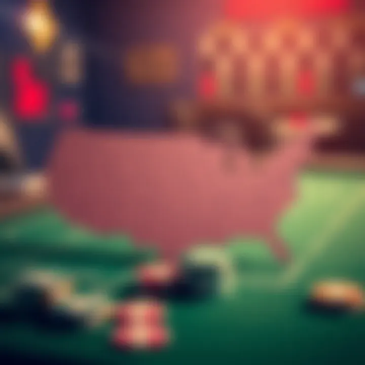 Comparison of State Regulations on Sports Betting Visual representation of various state regulations