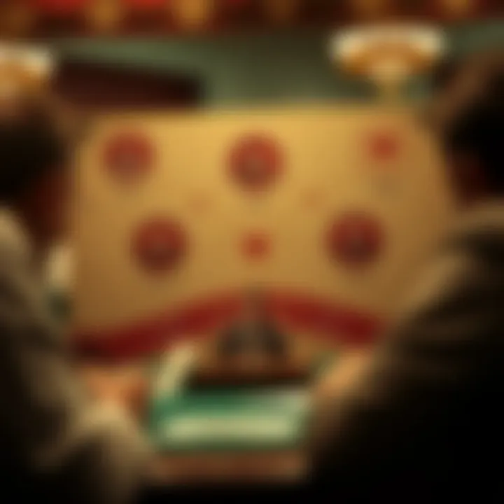 Strategic diagram of poker strategies