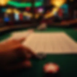 Strategic overview of blackjack betting charts