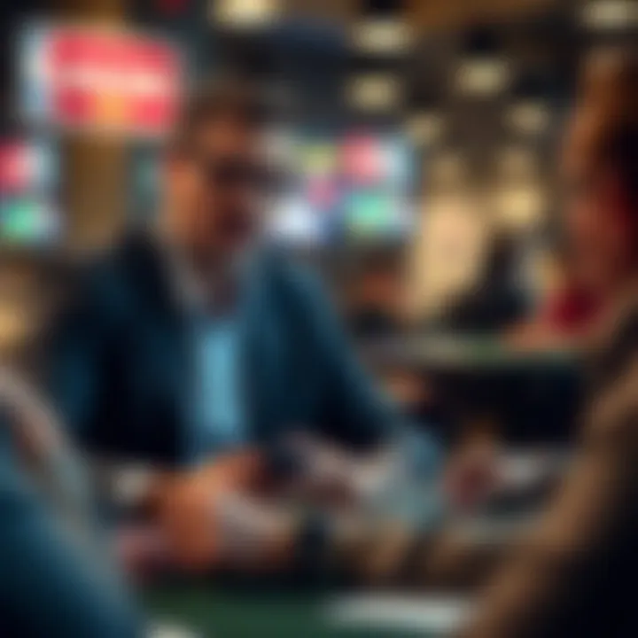 A sports analyst discussing strategies