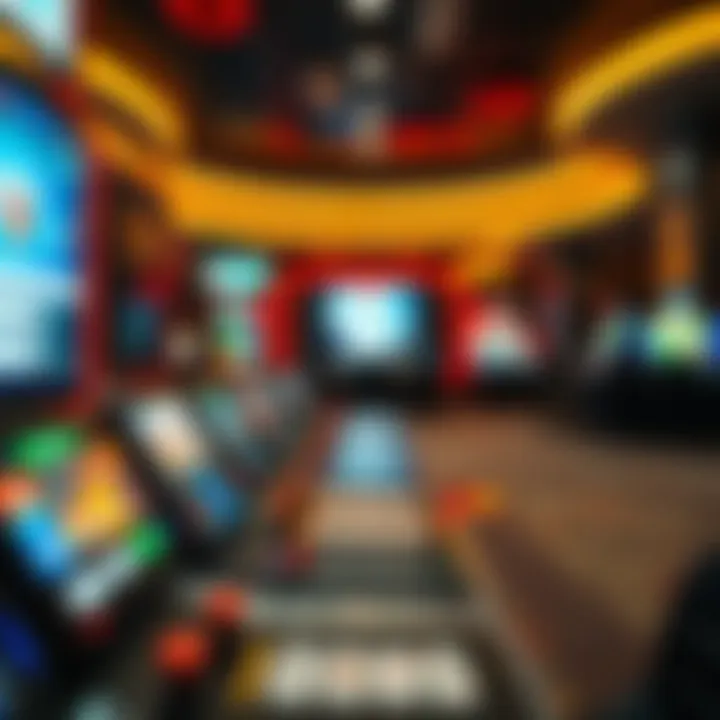 A conceptual image of technological innovations in gaming experiences