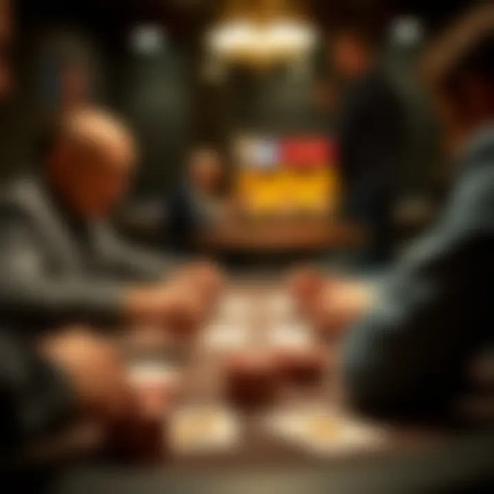 Dynamic card game in action, emphasizing strategy and interaction