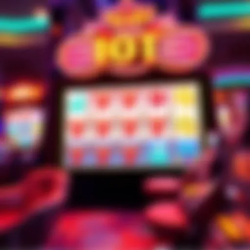 Exciting slot game interface showcasing vibrant graphics and user engagement