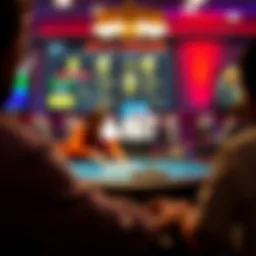 Diagram illustrating nit poker strategy