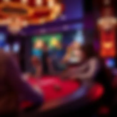 Engaging gameplay experience in a 3D casino setting