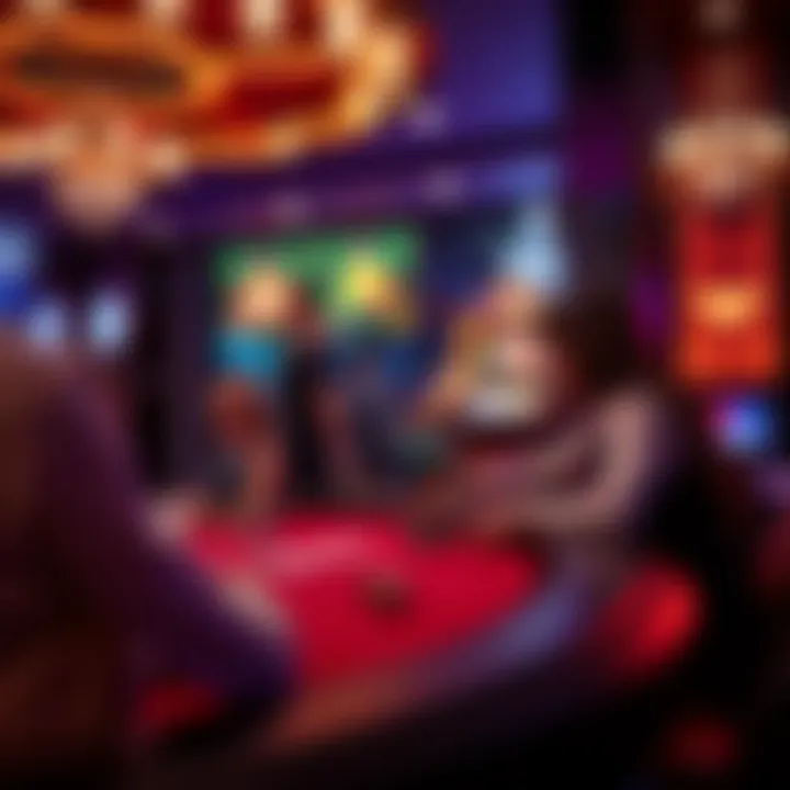 Engaging gameplay experience in a 3D casino setting